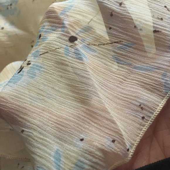 Banana Republic Tiered Chiffon Skirt Size 4 - Picture 5 of 5